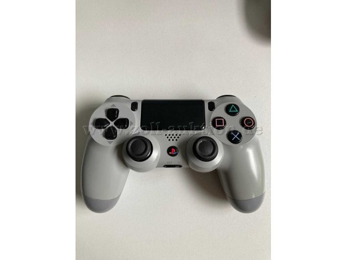 DualShock 4 Wireless Controller 20th Anniversary Edition, grau (Vorderseite)