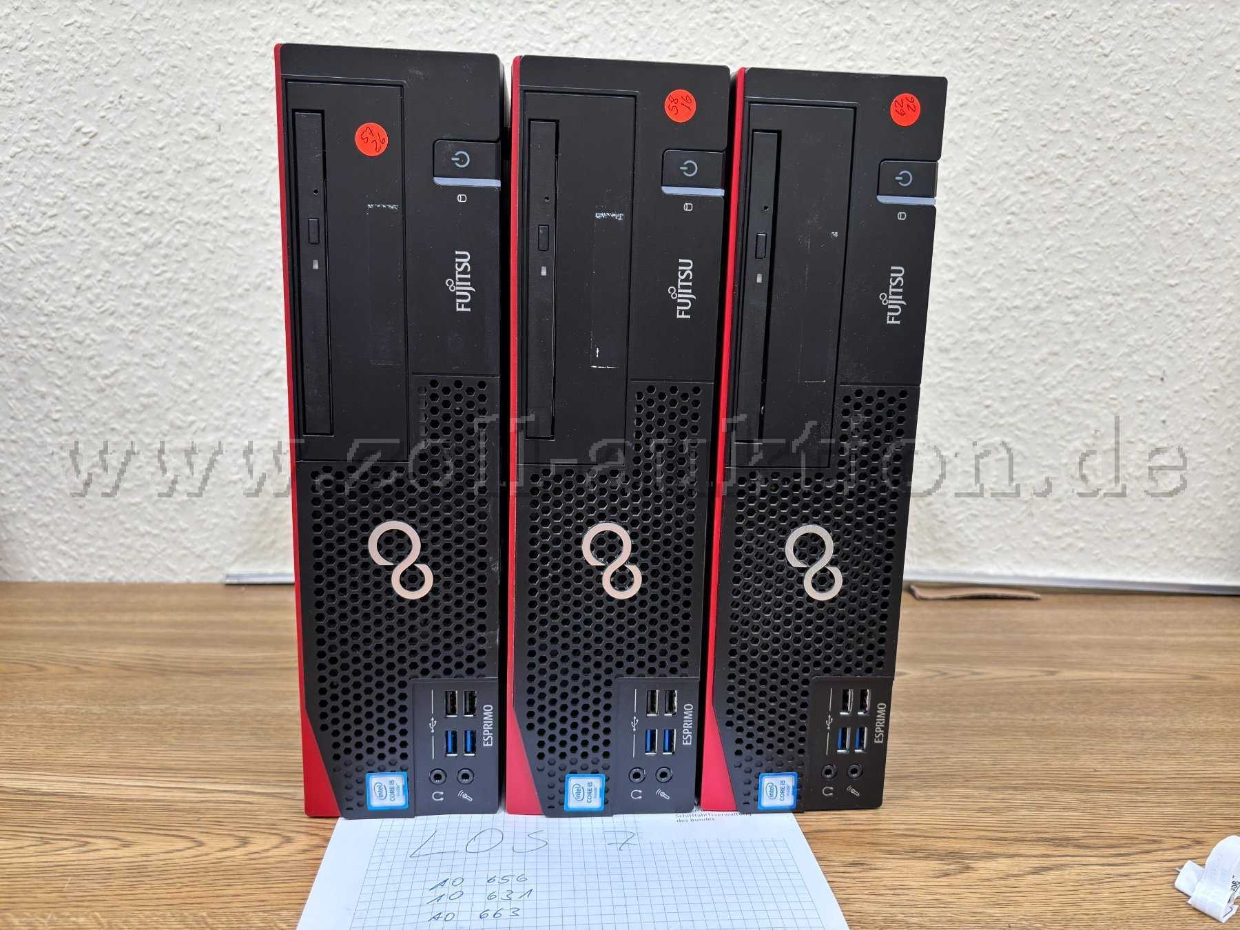 3 PCs D757 Frontansicht