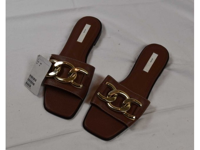 1 Paar braune Sandalen „"H&M" Gr. 39