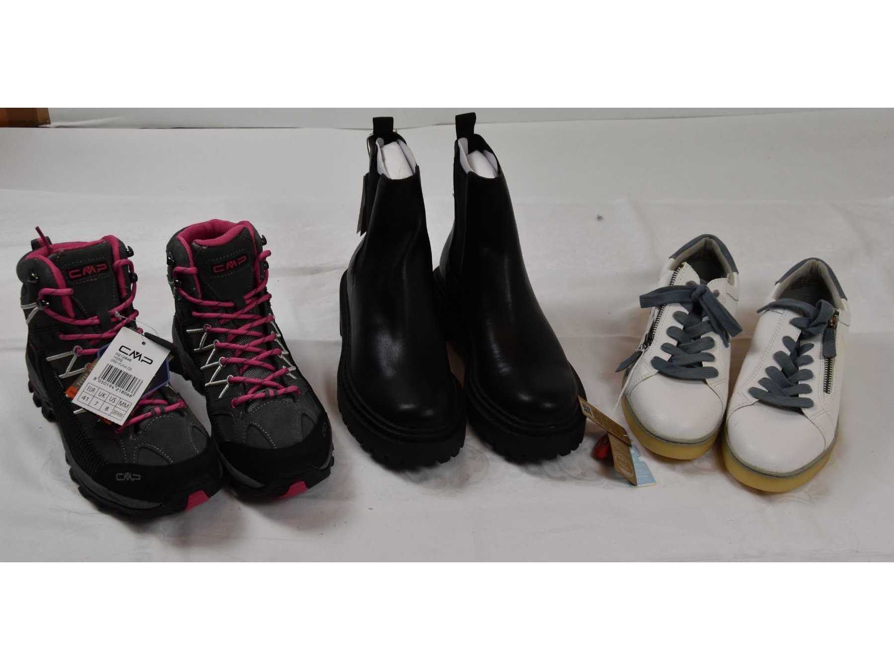 3 Paar Schuhe der Marken „stradivarisius“, „CMP“ und „Jana“ Gr. 41