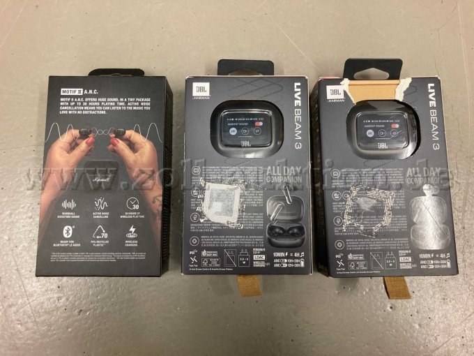 3 Paar bluetooth in ear Kopfhörer Marke Marshall (1 Paar) und JBL (2 Paar) – foto 2 – kavel bij Zoll-Auktion, Gießen