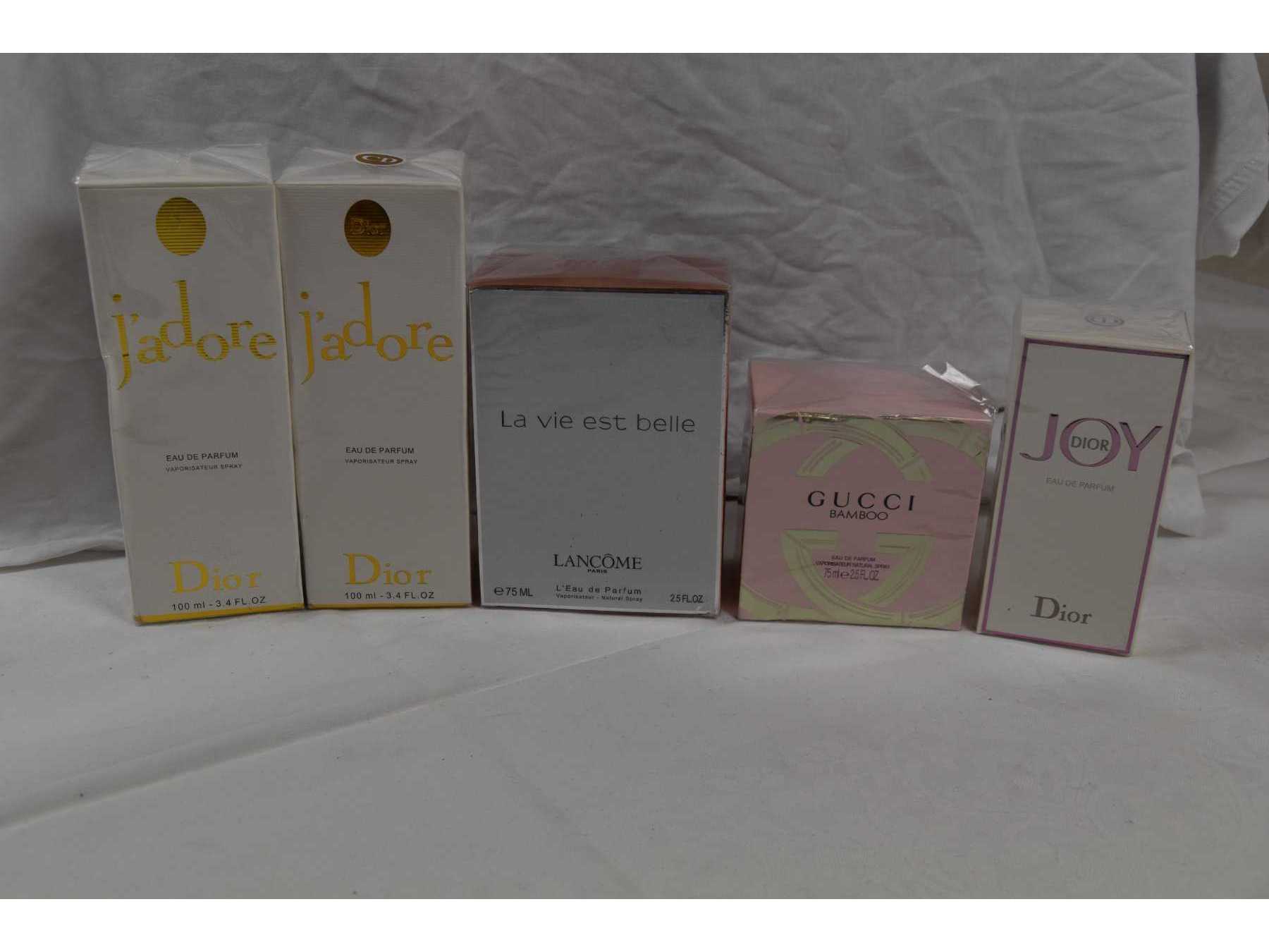 3 Parfum „Dior” sowie je 1 Parfum “Gucci” & „Lancome“