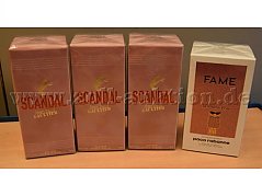 3 Parfum „Jean Paul Gaultier“ & 1 Parfum „paco rabanne“