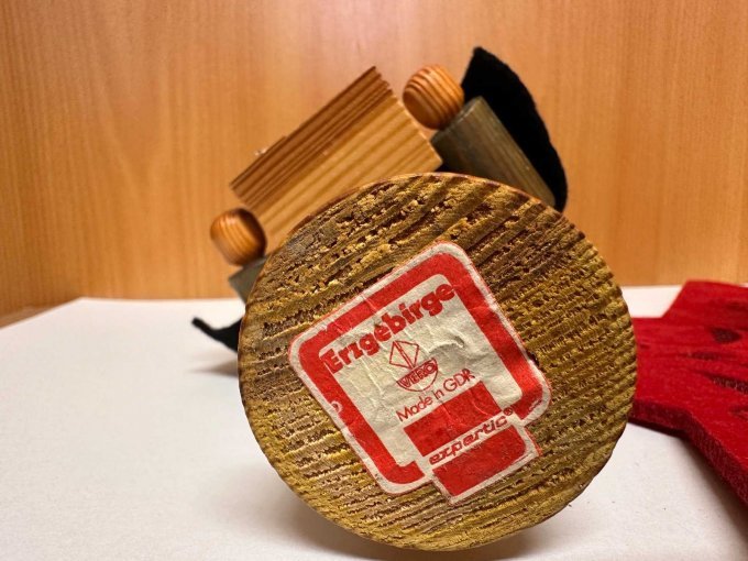 Räuchermännchen Spielzeugverkäufer Label