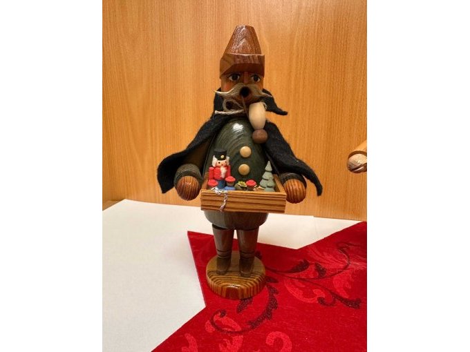 Räuchermännchen Spielzeugverkäufer Ansicht