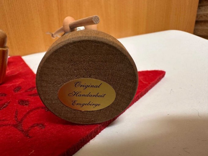 Räuchermännchen Nachtwächter Label