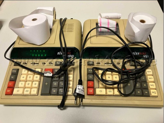 2x Büroring Modell 1001