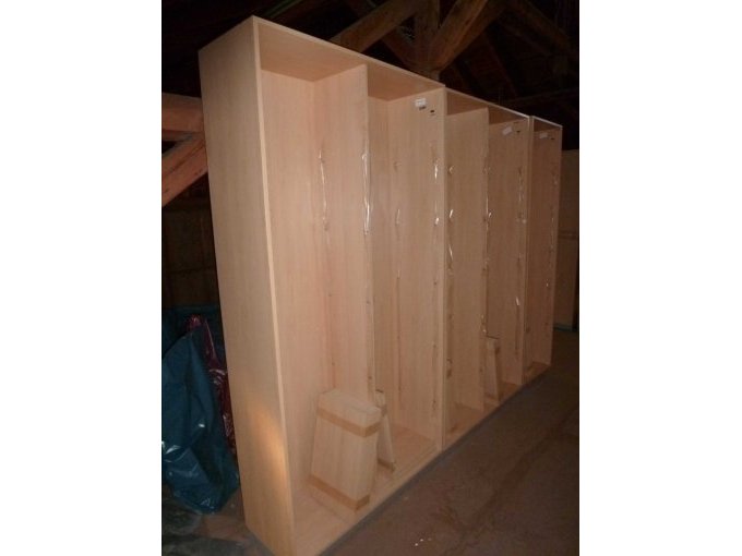 Regale Wildbuche Dekor Seitenansicht links