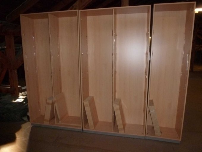 Regale Wildbuche Dekor Frontansicht