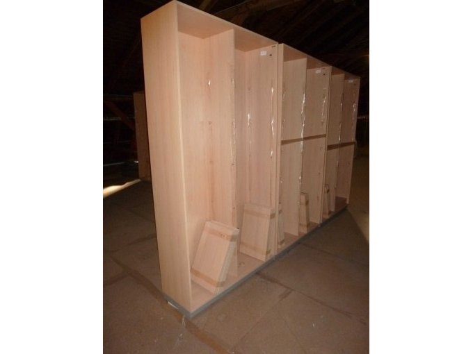 Regale Wildbuche Decor Seitenansicht rechts Regale Wildbuche Decor Seitenansicht rechts