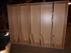 Regale Wildbuche Dekor Frontansicht