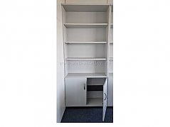 Regalschrank offen