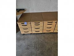 3 Rollcontainer Buche