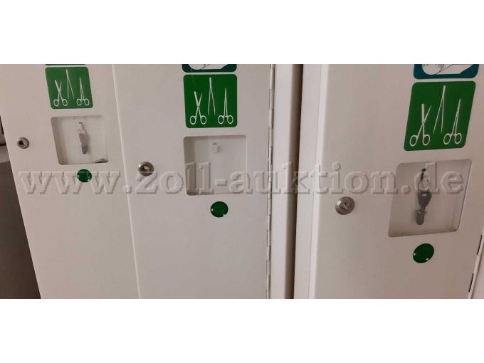 Detailansicht defekte Schlösser/vorhandene Schlüssel