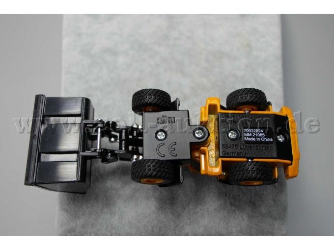 Radlader JCB 457 Ansicht von unten