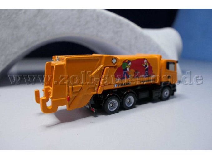 Scania Müllwagen
Faun Variopress Ansicht von der Seite