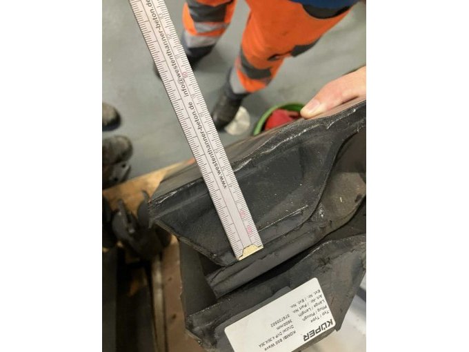 Schürfleistendicke Schürfleistendicke