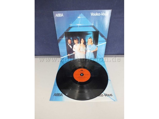 Detailansicht der LP "Voulez-Vous" ohne Hülle