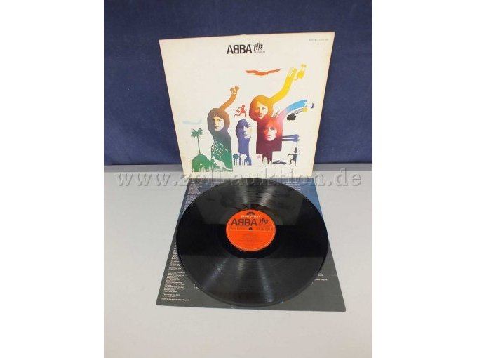 Detailansicht der LP "The Album" ohne Hülle