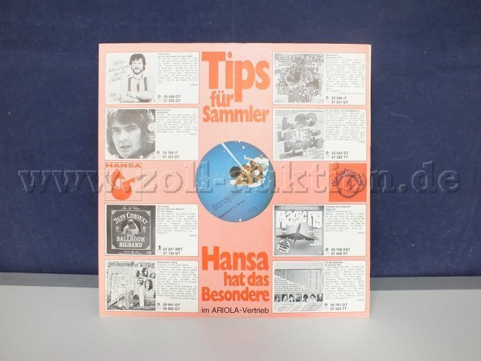 Detailaufnahme der Schutzhülle zur LP "Nightflight To Venus" Vorderseite