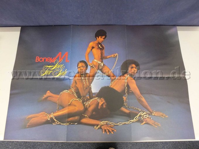 Originalposter zur LP "Love For Sale", Vorderseite mit Beschädigungen