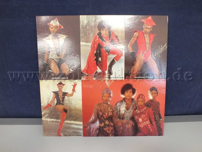 Zusätzliche Information als Postkarte zur LP