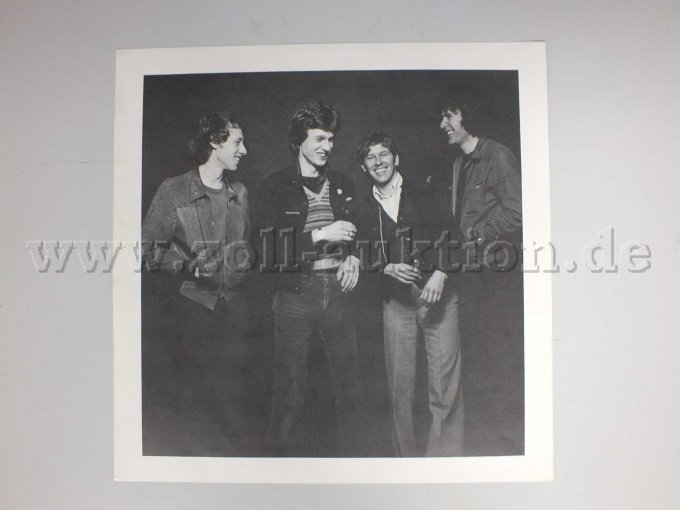 Originalposter zur LP "Dire Straits", Vorderseite mit Beschädigungen