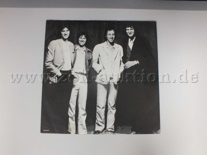 Detailaufnahme der Schutzhülle zur LP "Dire Straits Communiqué"