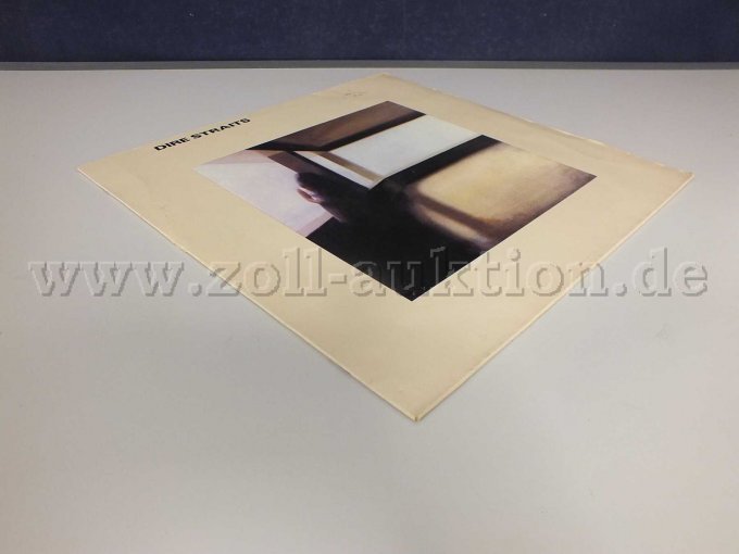 Seitliche Ansicht der LP liegend von links, mit Beschädigungen