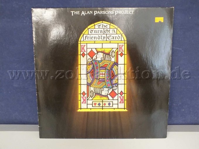 Ansicht des Covers "The Turn Of A Friendly Card" von vorne, mit Beschädigungen