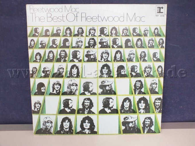 Ansicht des Covers "The Best Of Fleetwood Mac" von vorne, mit Beschädigungen