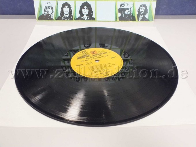 Detailansicht der LP "The Best Of Fleetwood Mac" ohne Hülle