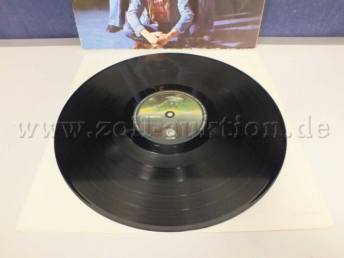 Detailansicht der LP "Blue For You" ohne Hülle