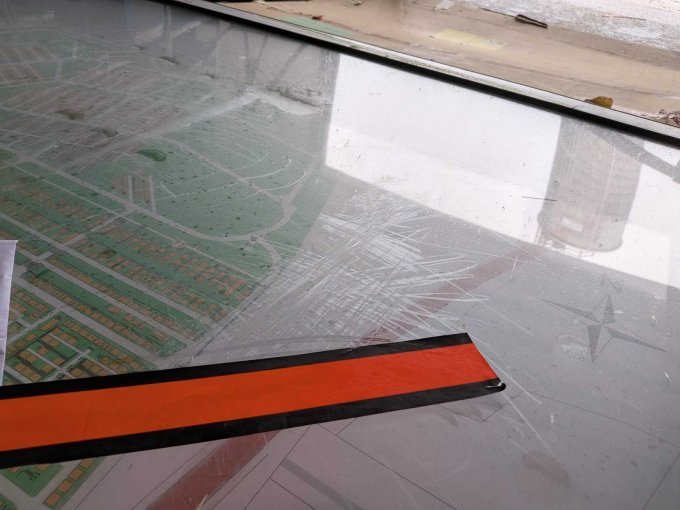 Schaukasten 2 - Kratzer Acylglas