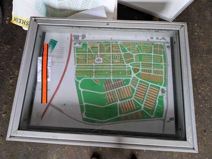 Schaukasten 3 - von oben