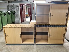 3 Aktenschränke Buche