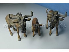 Schleich Gnu Familie Gesamtansicht