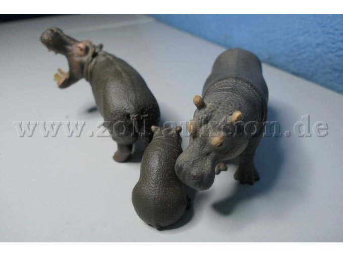 Tiere von der einen Seite