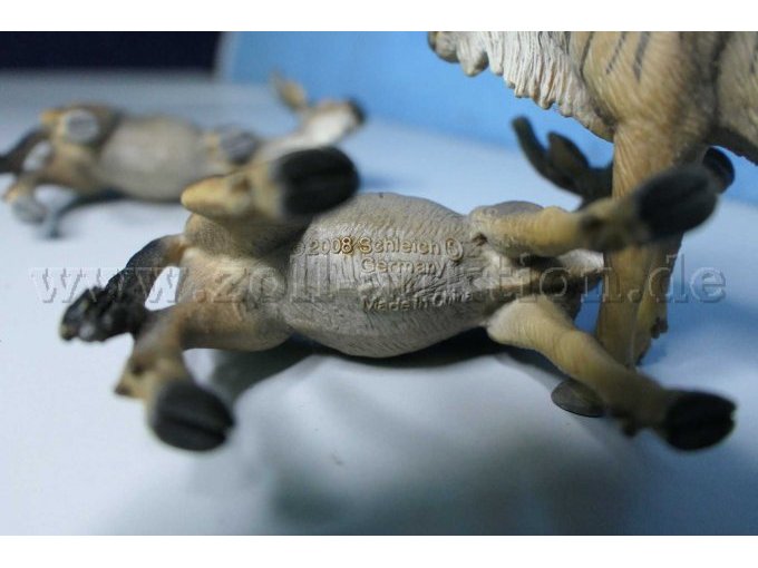 Schleich Gnu Gesamtansicht von unten