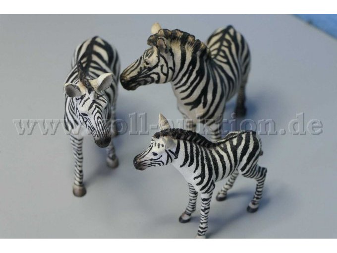 Schleich Zebrafamilie Gesamtansicht