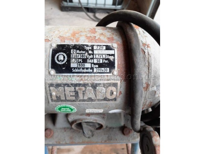 3 slijpstandaards METABO 7219, SOLIDO DS300 ST, METABO 7210 W, reserveonderdelenhouder – foto 7 – kavel bij Zoll-Auktion, Tholey