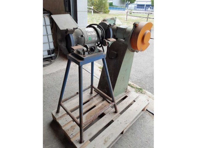 3 slijpstandaards METABO 7219, SOLIDO DS300 ST, METABO 7210 W, reserveonderdelenhouder – foto 2 – kavel bij Zoll-Auktion, Tholey