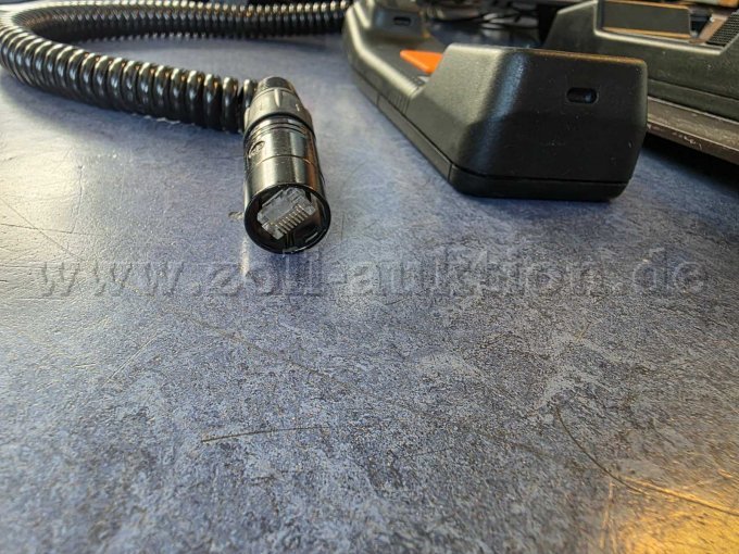 Ansicht des Steckers des Hörers