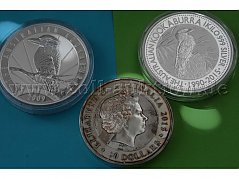 3 Münzen
999/- Silber