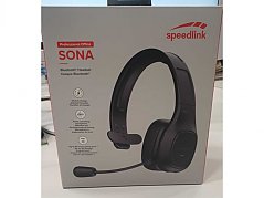 Speedlink Sona Bluetooth Chat Headset 
Karton mit Beschreibung