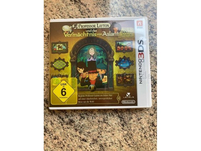 Vorderseite Prof. Layton und das Vermächtnis von Aslant