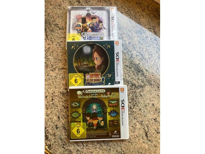 3 Spiele Nintendo 3DS