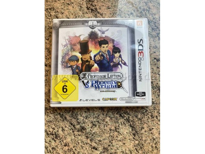 Vorderseite Prof. Layton vs Phoenix Wright