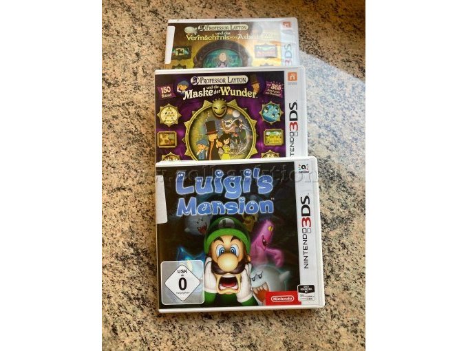 3 Spiele Nintendo 3DS
