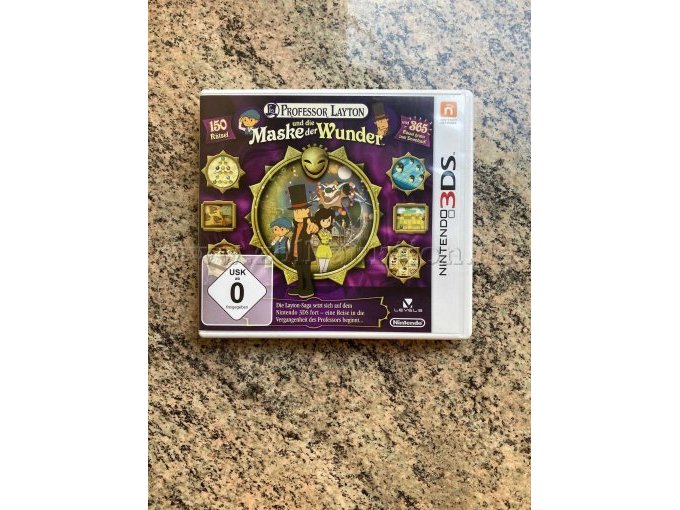 Vorderseite Prof. Layton und die Maske der Wunder